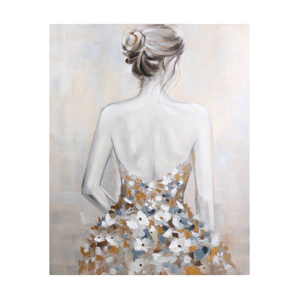 Schilderij Sannohe Wit 80x100 cm