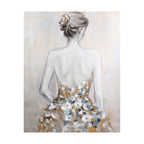 Schilderij Sannohe Wit 80x100 cm