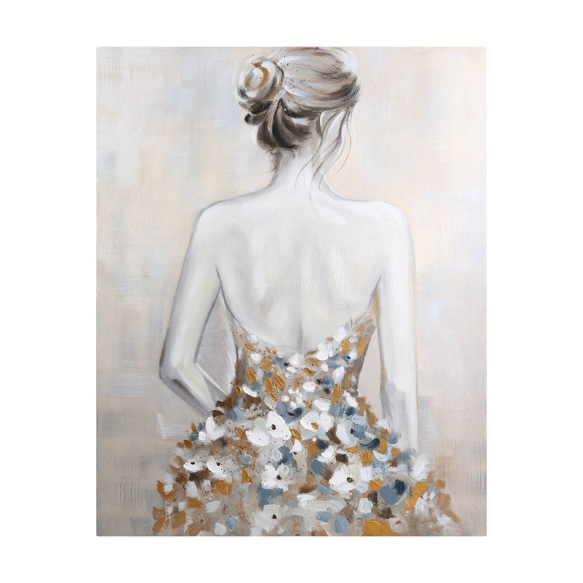 Schilderij Sannohe Wit 80x100 cm