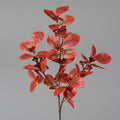 Bladerentak met bessen 77cm rood