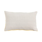 Coco Chenille kussen geel 30x50cm