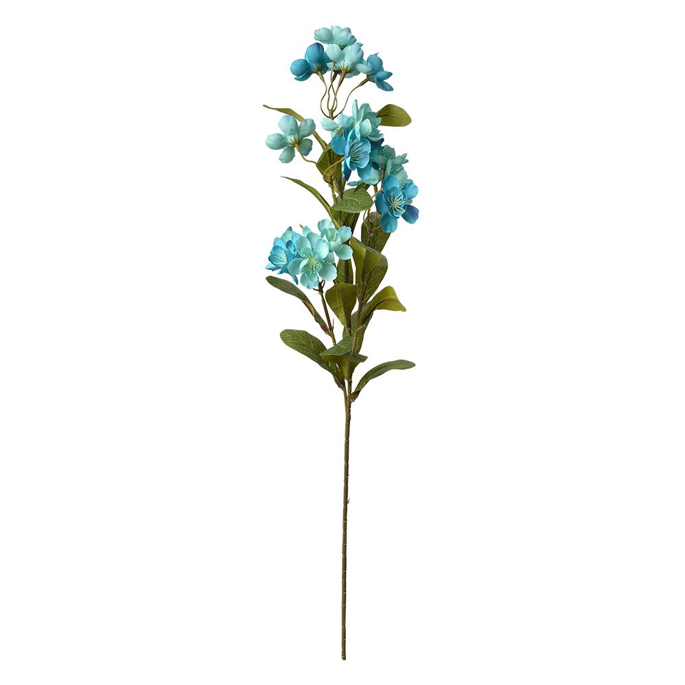 Kunstbloem 70 cm Blauw Kunststof