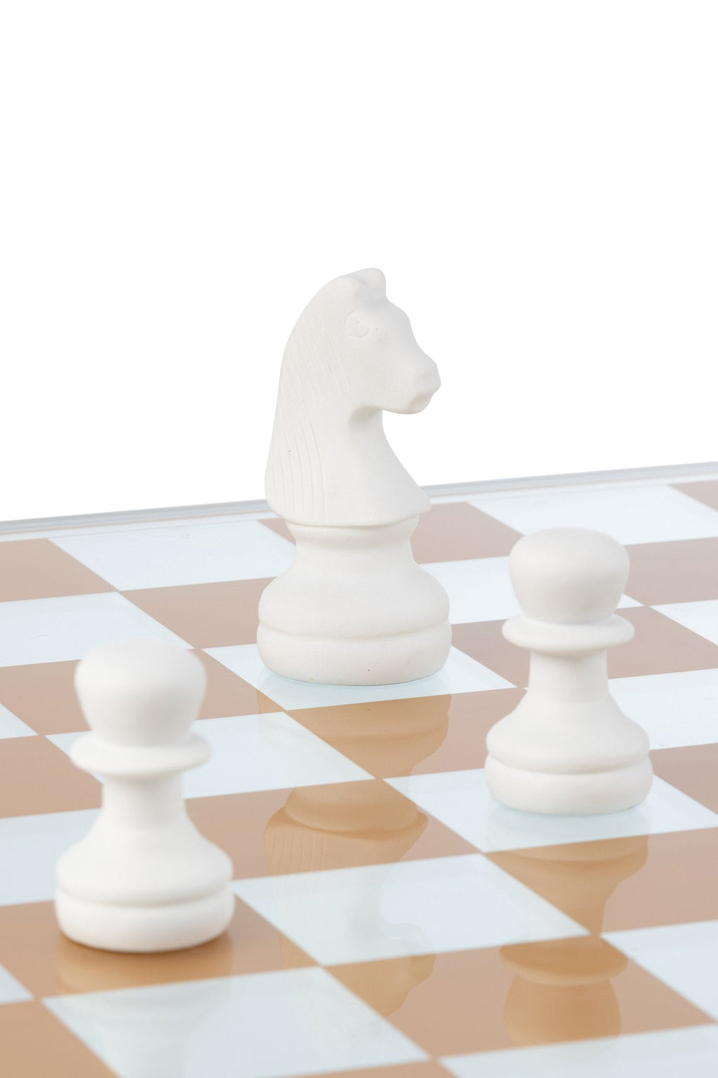 J-Line decoratie schaakspel - polyresin - mix