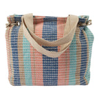Reistas Waffle blauw 35x35x15cm