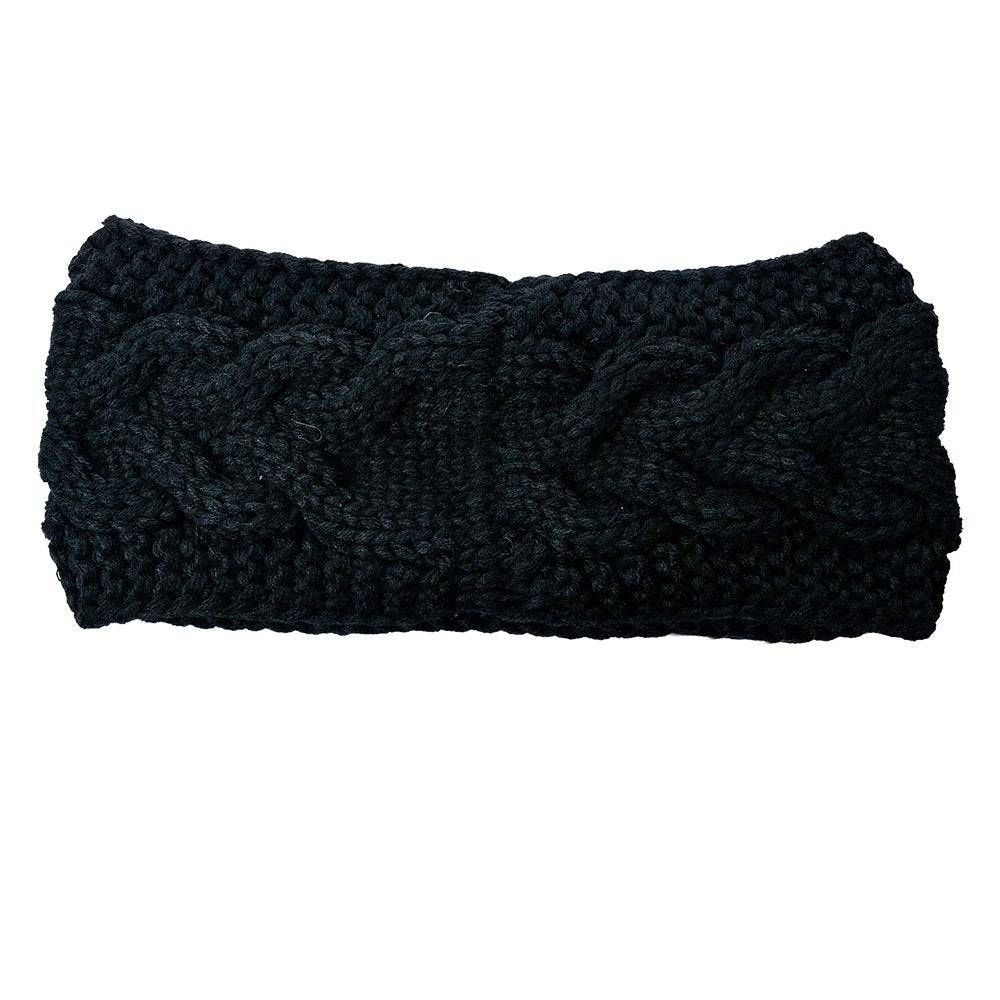 Hoofdband Vrouwen 10x22 cm Zwart Synthetisch