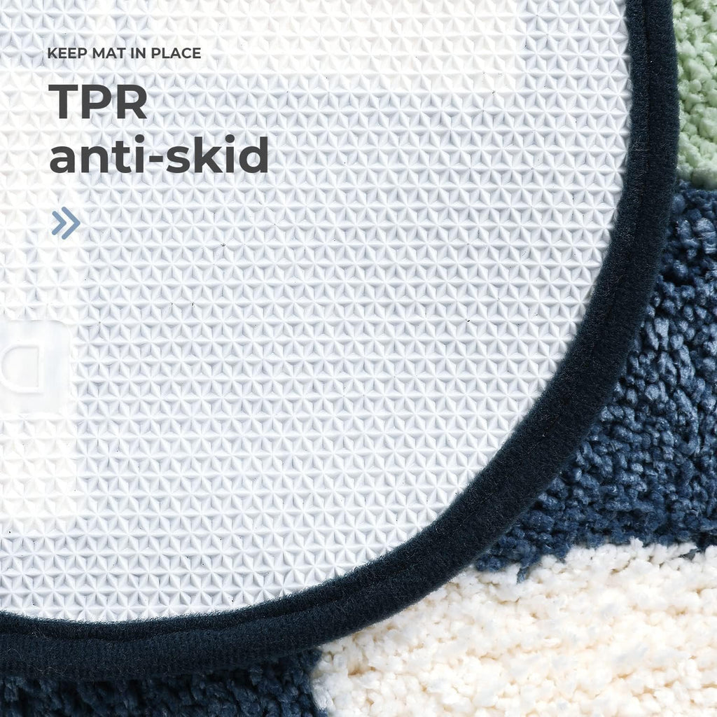 Kikker Superzachte anti-slip superabsorberende microvezel 2000 GSM-mat 50x80 cm, verpakking van 1 | Badkamer Slaapkamer Keuken Deur Vloermat