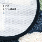 Kikker Superzachte anti-slip superabsorberende microvezel 2000 GSM-mat 50x80 cm, verpakking van 1 | Badkamer Slaapkamer Keuken Deur Vloermat