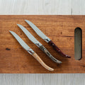 Steakmes grijs Corta - Set van 4