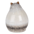 Decoratie Beeld Kat 14x13x18 cm Grijs Keramiek