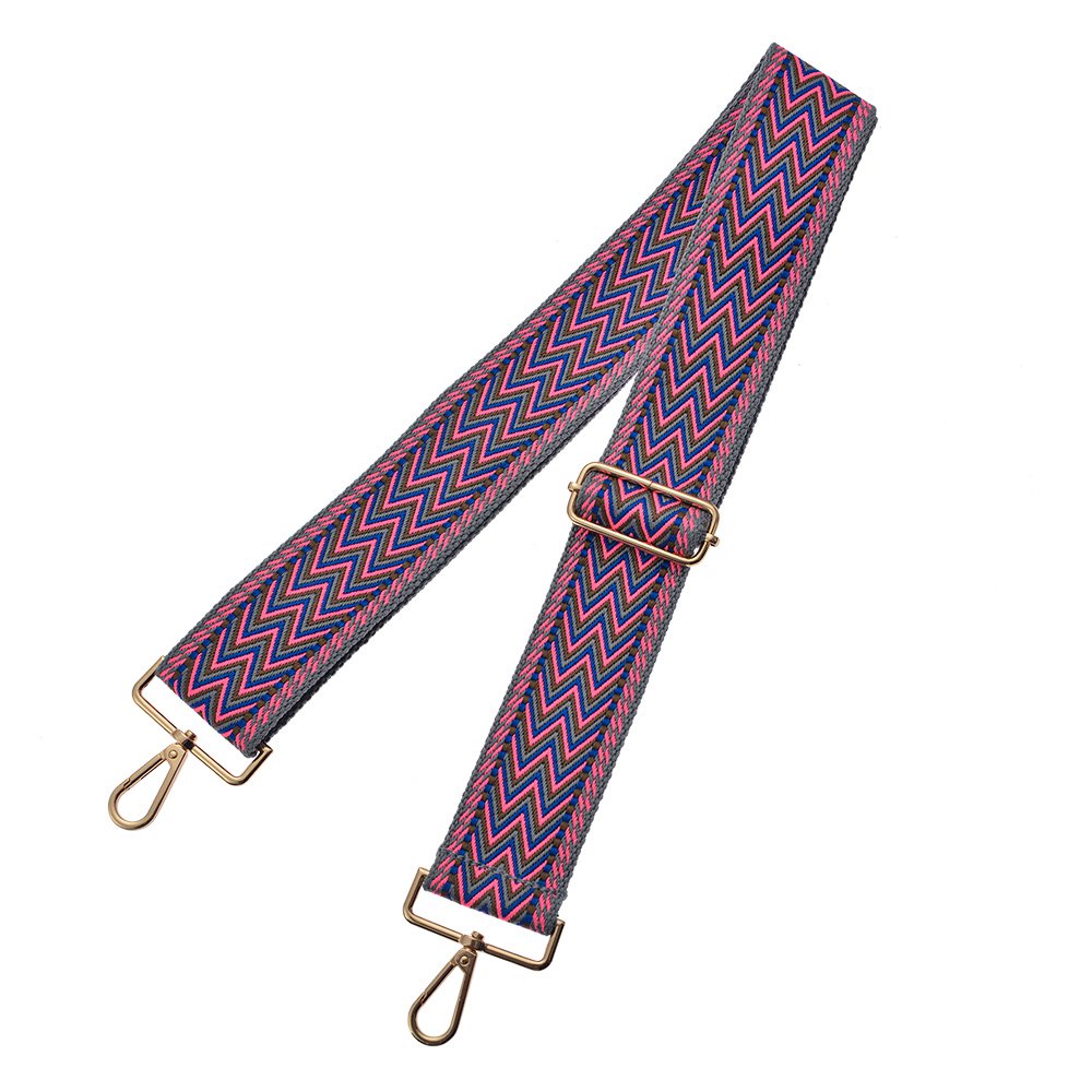 Tassenriem Roze, Synthetisch 5x140 cm