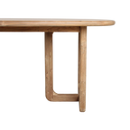Invierno teakhouten eettafel - FSC-gerecycled hout
