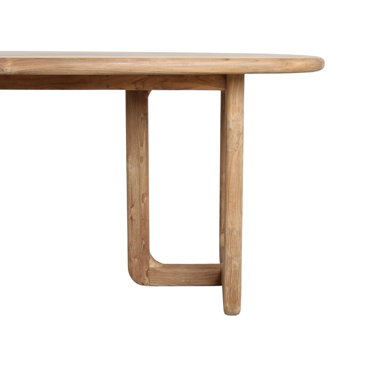 Invierno teakhouten eettafel - FSC-gerecycled hout
