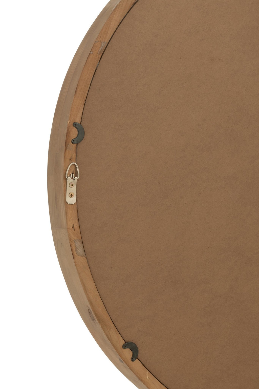 J-Line wandspiegel - hout - lichtbeige - L