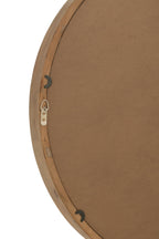 J-Line wandspiegel - hout - lichtbeige - L