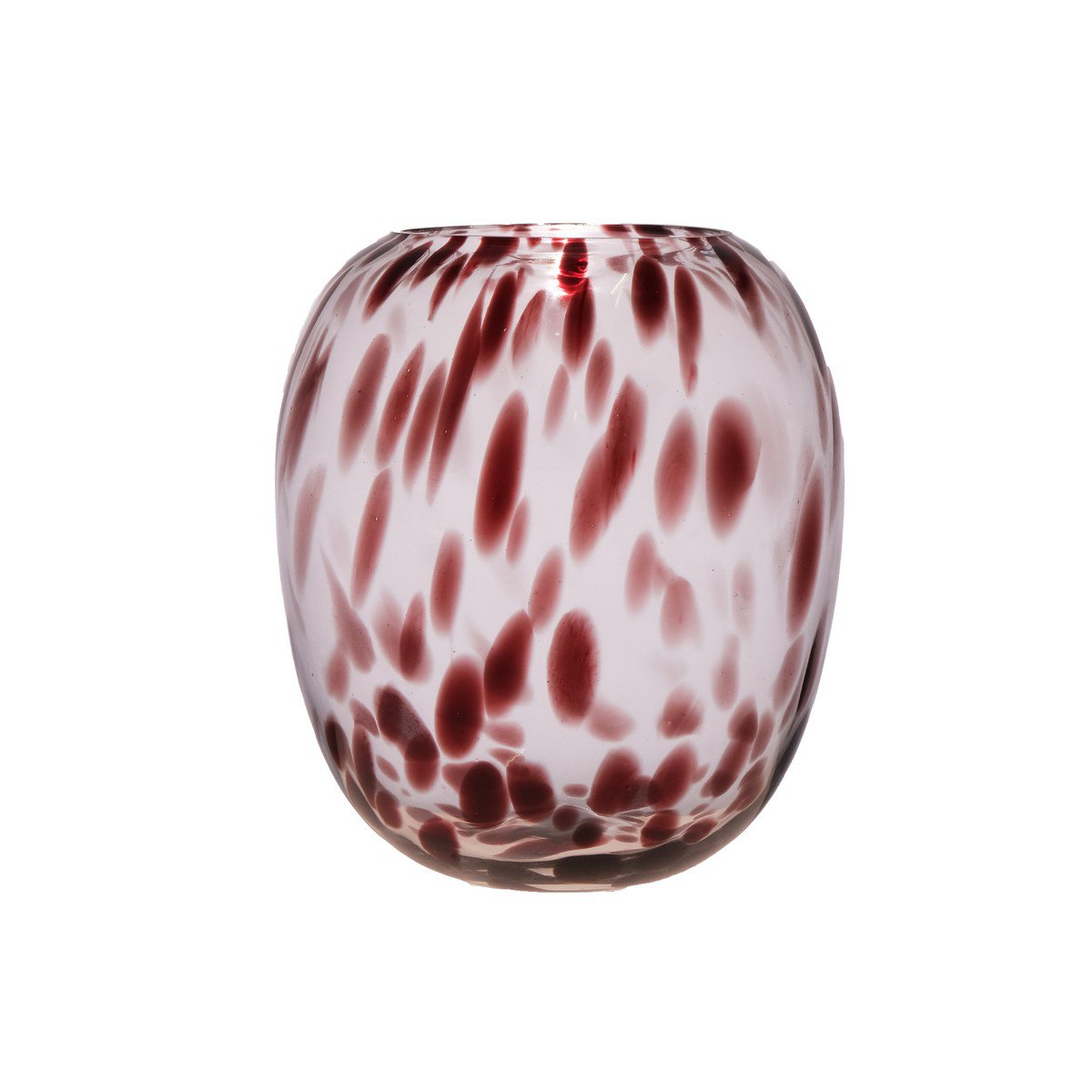 Frank Vaas transparant/rood h20 d18