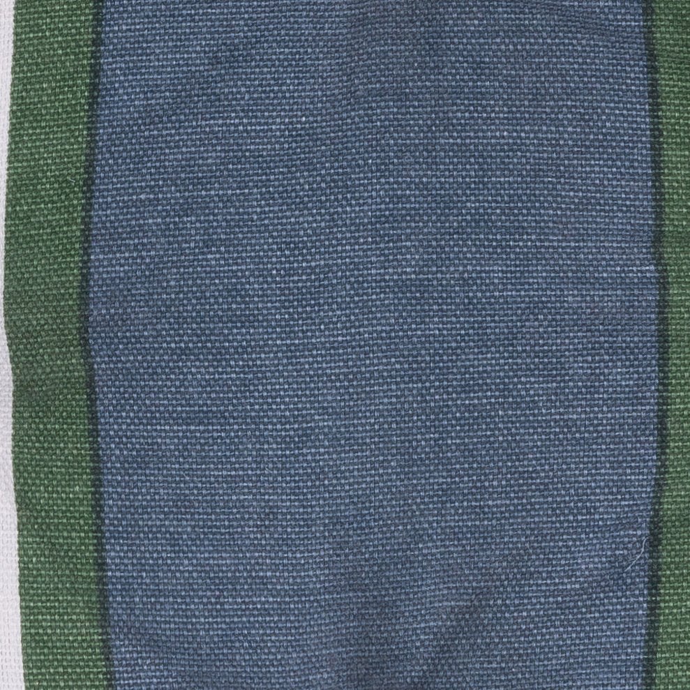 Printed Stripes stoelkussen blauw groen 40x40cm+5cm