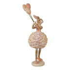 Decoratie Beeld Konijn 27 cm Beige Kunststof