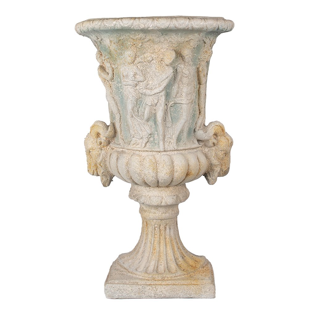 Muur bloempot 77 cm Beige Magnesium (MGO) Plantenhouder