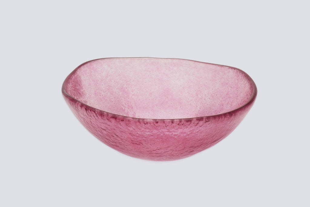 Eénkleurig schaalblad 12x5 fuchsia