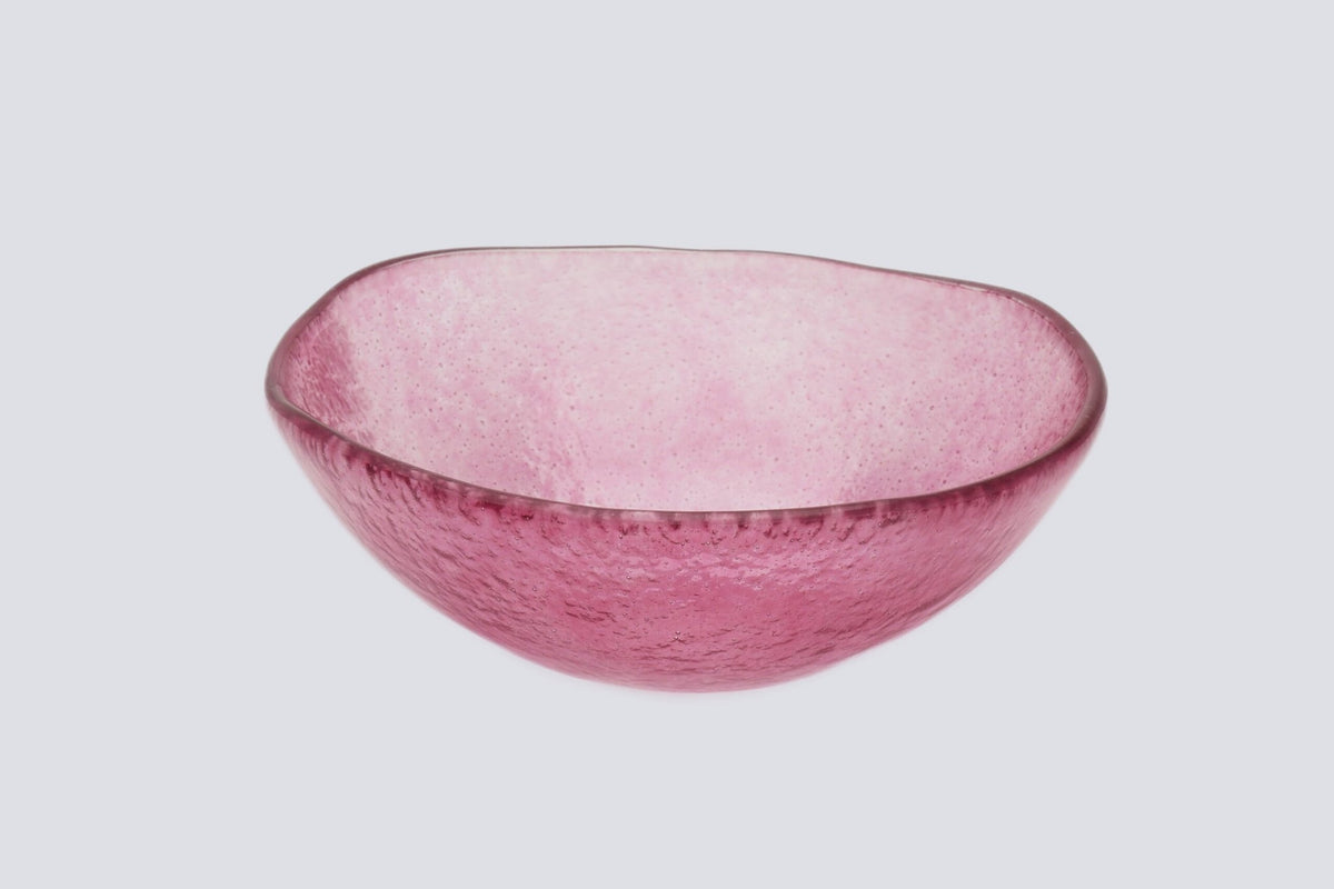 Eénkleurig schaalblad 12x5 fuchsia