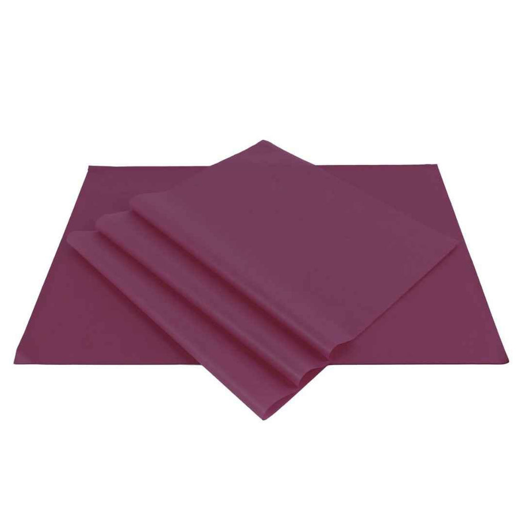 Zijdevloei - 240 vel - 50x70cm - Burgundy