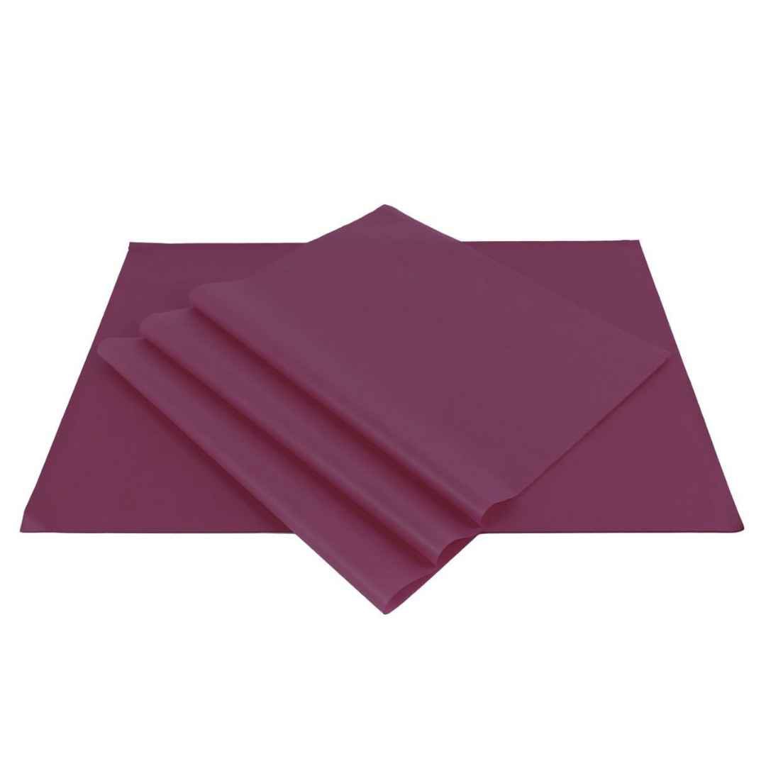 Zijdevloei - 240 vel - 50x70cm - Burgundy