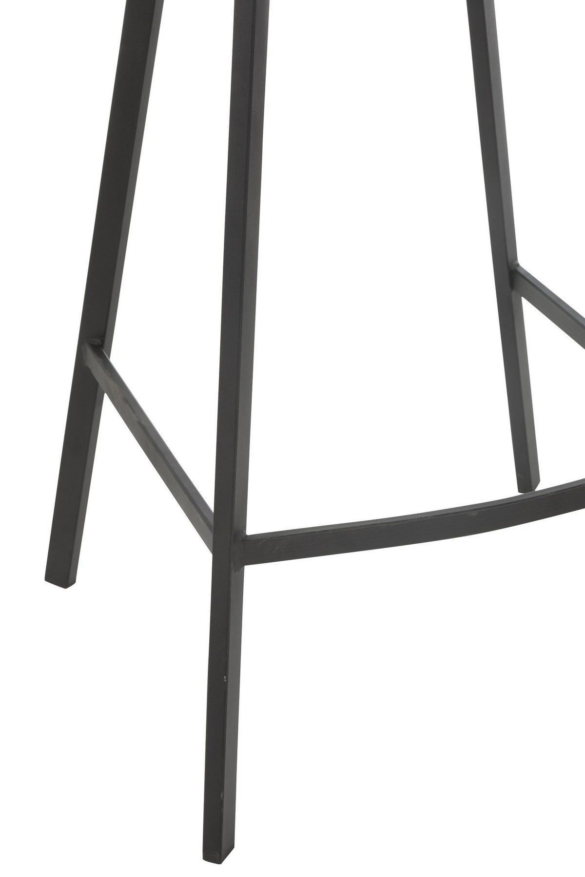 J-Line Barstoel Kent Metaal/Polyester Wit
