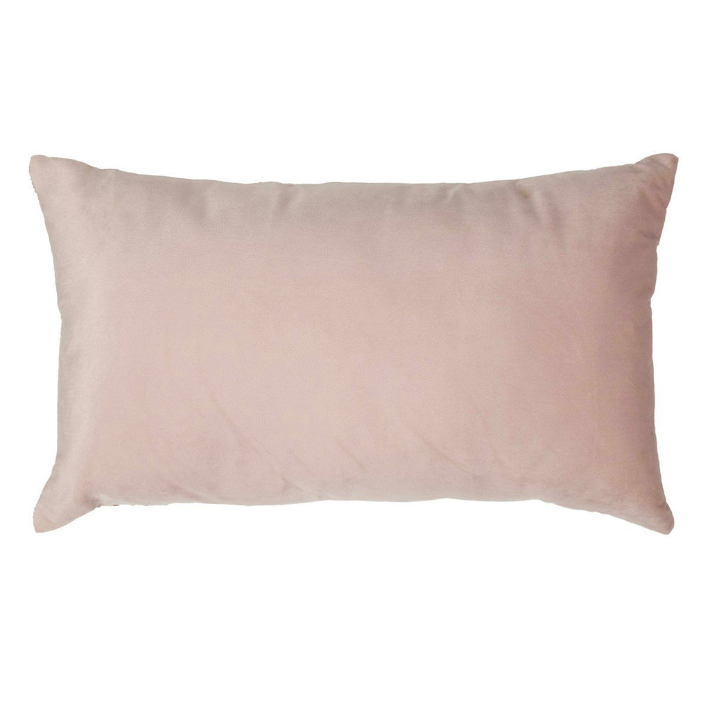 Cushion Velvet Soft Pink & Corduroy 30 x 50 cm