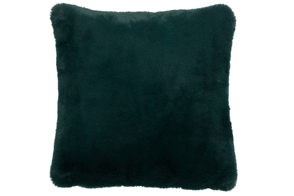 J-Line Cutie Sierkussen – Polyester – 45x45 cm – Donkergroen