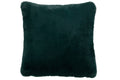 J-Line Cutie Sierkussen – Polyester – 45x45 cm – Donkergroen