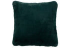 J-Line Cutie Sierkussen – Polyester – 45x45 cm – Donkergroen