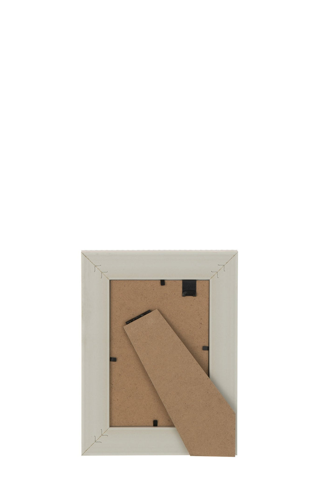 J-Line fotolijst Gewoven - hout - lichtbeige