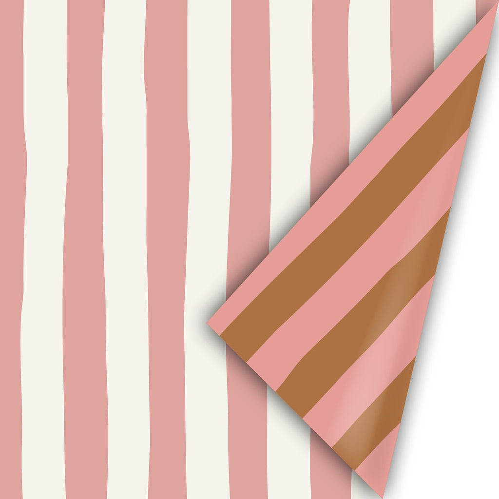 Lazy Stripes - Rollen cadeaupapier - 10 stuks