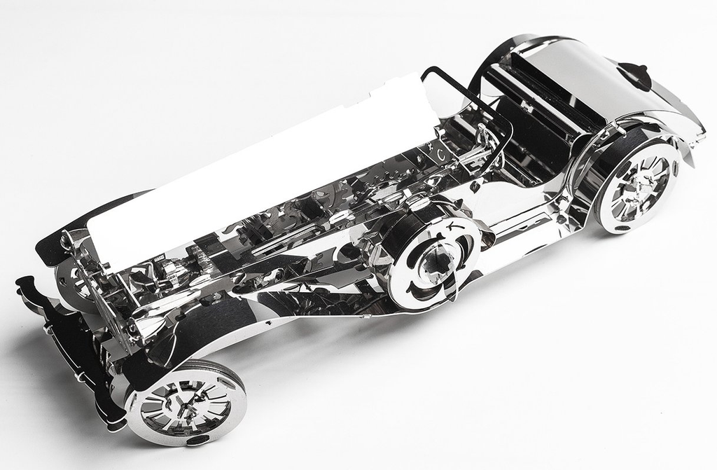 Bouwpakket Glorious Cabrio van metaal- Mechanisch