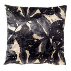 Nederlands Decor Mosi - Kussen 45x45 cm - Brazilliaans zand - Beige, zwart