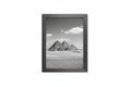 6x8 fotolijst – houten fotolijst – zwarte houtnerf – handgemaakt