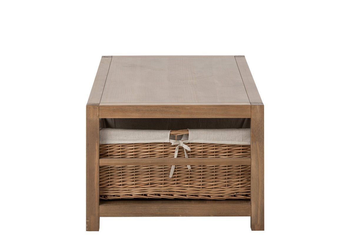 J-Line Salontafel Blois - grenenhout - naturel
