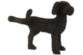 J-Line decoratie Hond Max - polyresin - zwart