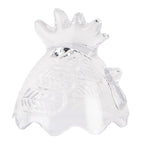 Glazen potje Kip Ø 10x22 cm Transparant Glas