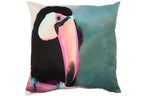J-Line decoratie Olifant Gestreept - polyresin - wit - S