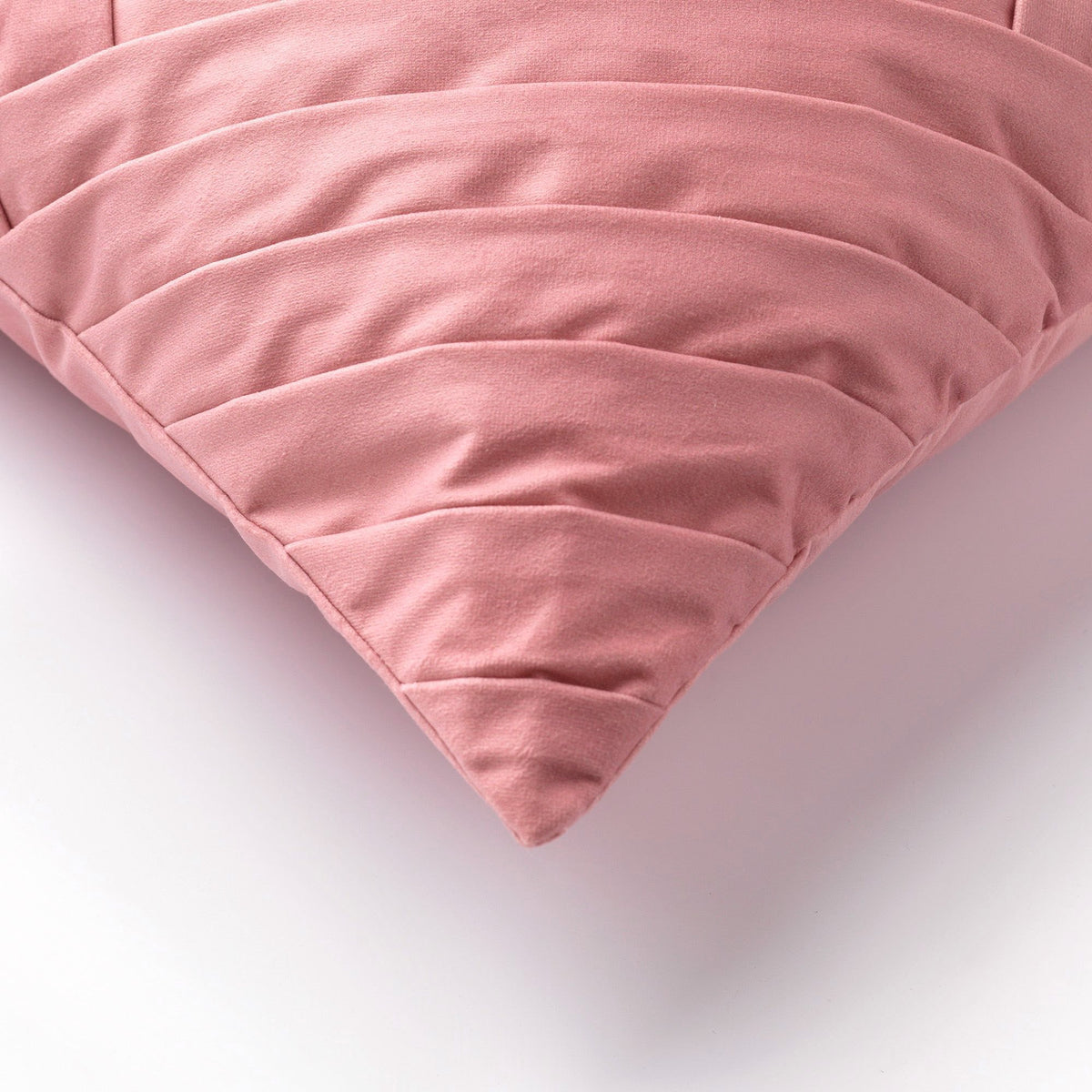 Dutch Decor Philly - Kussen 45x45 cm - fluweel - Dusty Rose - Roze