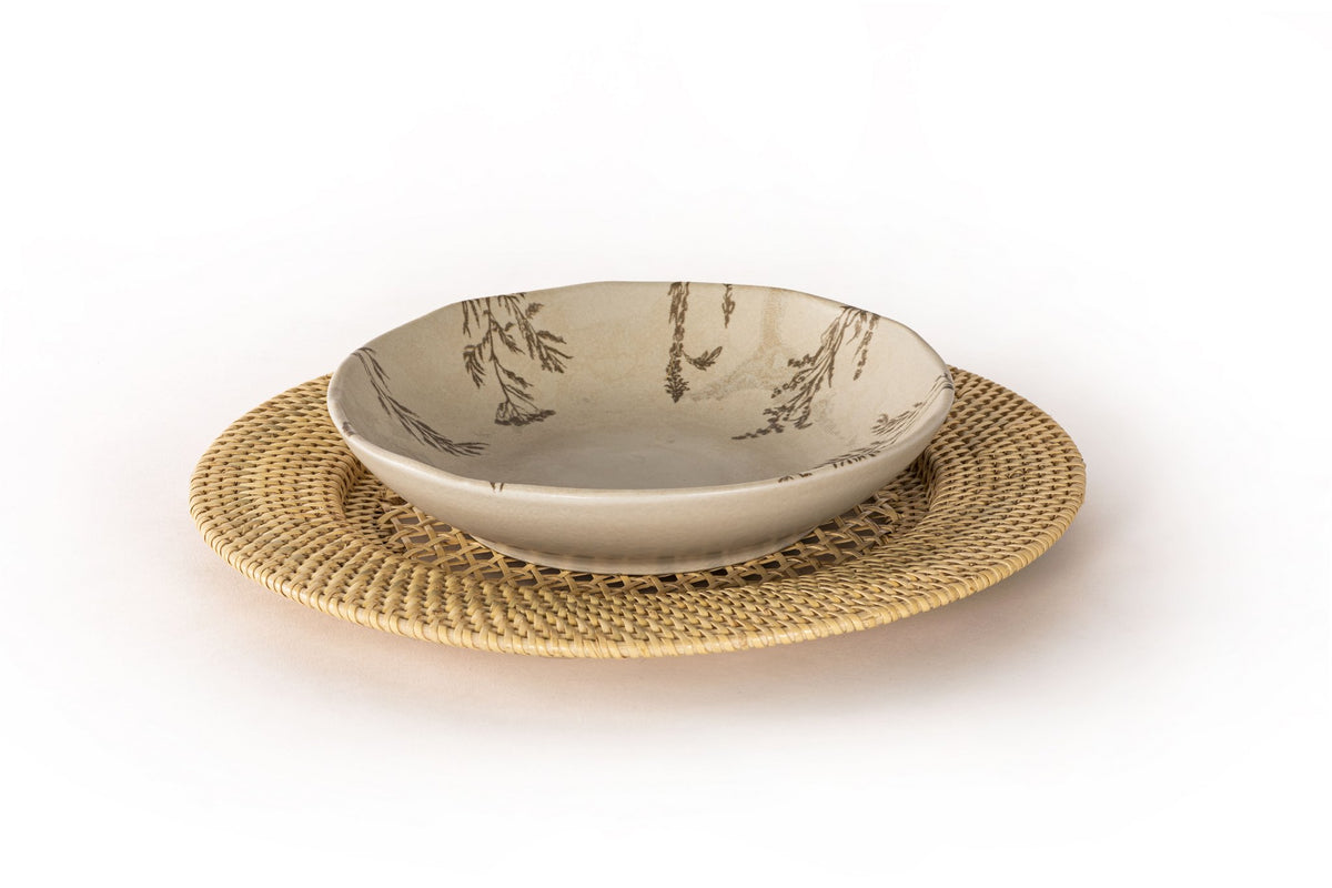 Laderplaat rattan - dia 22-32 cm