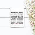 Eigenlijk wilde ik schoonmaken - ansichtkaart 10 set set