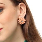 Indo-westerse oorknopjes – mode-sieraden – lichtgewicht ontwerp – druksluiting