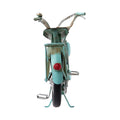 Decoratie Miniatuur Motor 27x9x17 cm Blauw IJzer Miniatuur Auto
