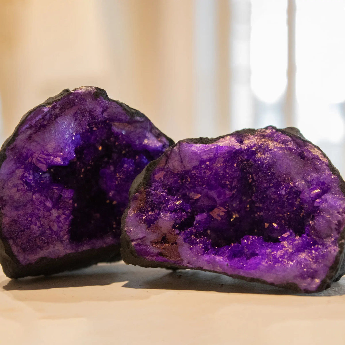 Geode Kwartskristal Paars