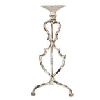 Kandelaar 51 cm Beige IJzer Kaarsenstandaard