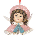 KERTHanger Engel 8x7x7 cm Roze Kunststof