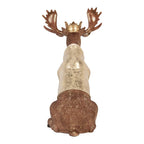 Decoratie Beeld Hert 36x40x63 cm Bruin Kunststof