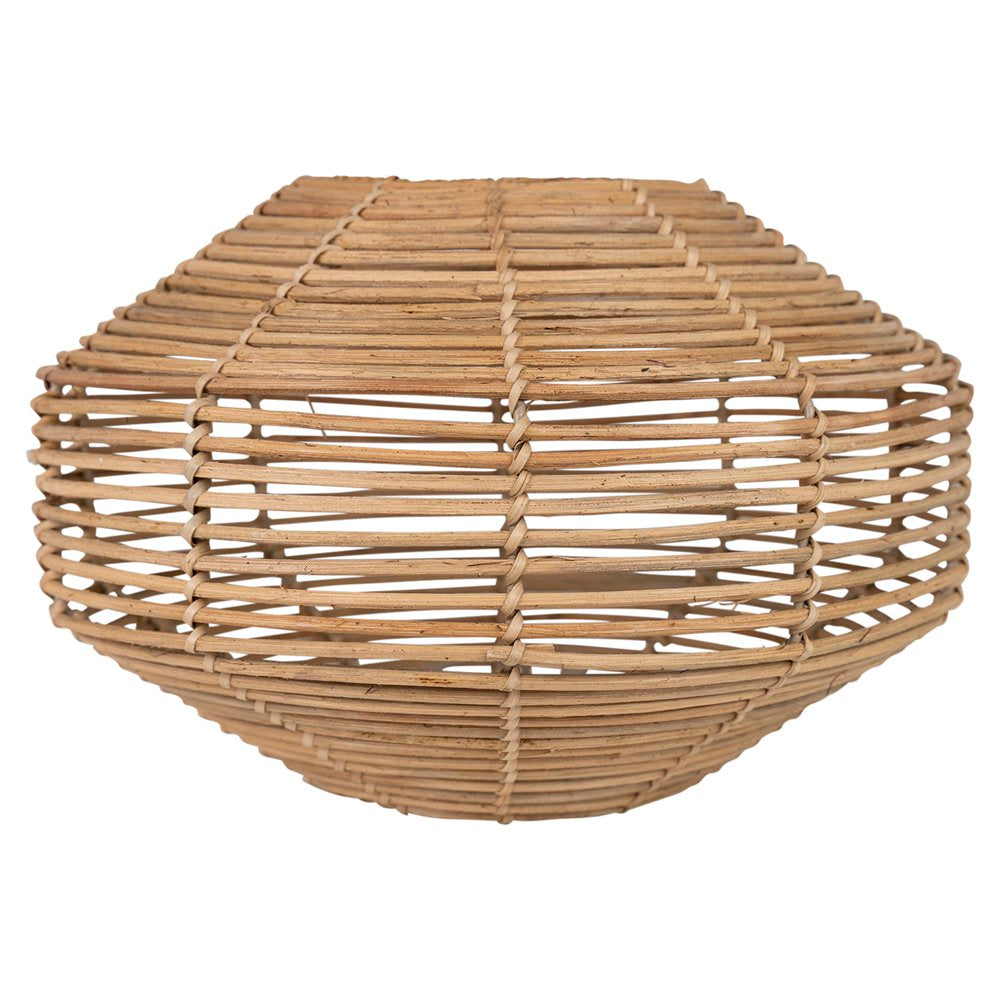 Rotan wandlamp 32cm (incl. elec. snoer)